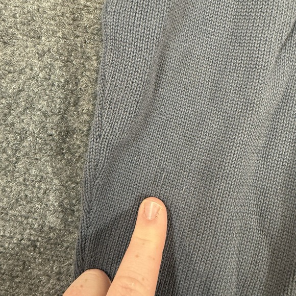 Eddie Bauer Sweater Men‎ XL Blue Knit Vintage Y2K Pullover Long Sleeve Outdoors - Picture 7 of 11